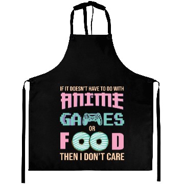Discover Anime Game And Food Aprons