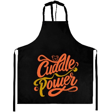 Discover typography Aprons design Cuddle Power