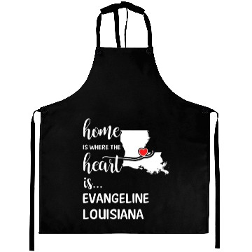 Discover Evangeline County Louisiana Is Where My Heart Is Aprons