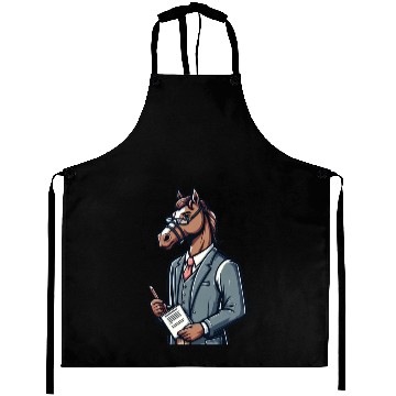 Discover Cute Horse Teacher Aprons