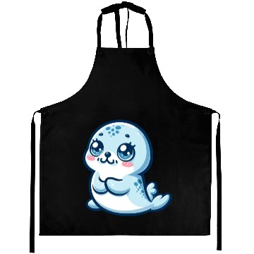 Discover Graceful Seal Serenity Aprons
