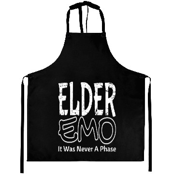 Discover Elder EMO Never A Phase Gothic Aprons