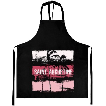 Discover Saint Augustine Florida Vacation Souvenir Aprons