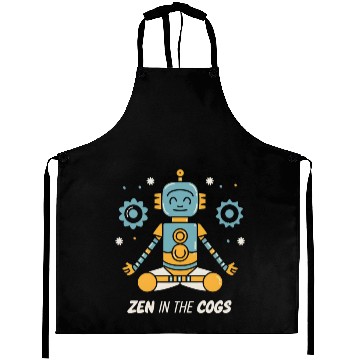 Discover Yoga Robot: Zen in the Cogs Aprons