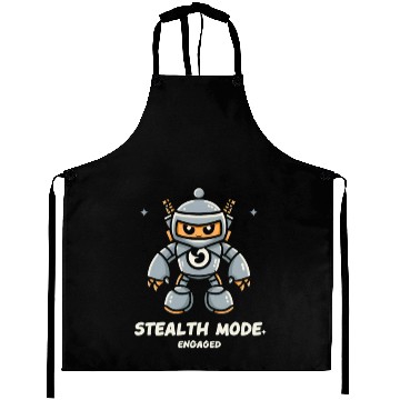 Discover Ninja Robot: Stealth Mode: Engaged Aprons