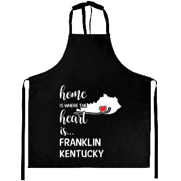 Discover Franklin County Kentucky Is Where My Heart Is Gift Aprons