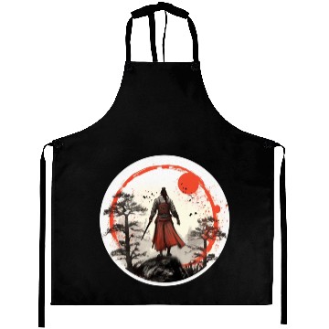 Discover Samurai Sunset Aprons