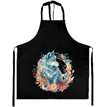 Discover Wolf Spirit Aprons