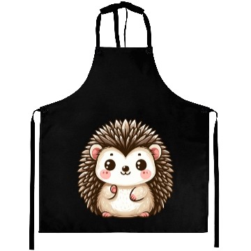 Discover Playful Hedgehog Cartoon Aprons
