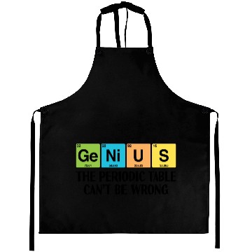 Discover GENIUS Funny Periodic Table Aprons
