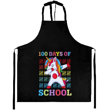 Discover 100 days of school Aprons