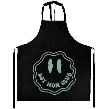 Discover Boy Mom Club Aprons