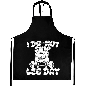 Discover Fitness Donut Funny Donut Gym Aprons