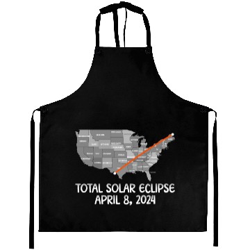 Discover Total Solar Eclipse April 8 2024 USA Map Totality Aprons