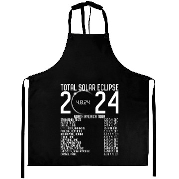Discover North America Tour 2024 Totality Solar Eclipse Aprons