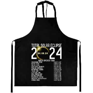 Discover North America Tour 2024 Totality Solar Eclipse Aprons