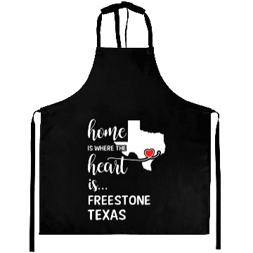 Discover Freestone County Texas Is Where My Heart Is Gift Aprons
