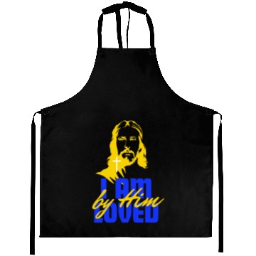 Discover Loved by Him Aprons