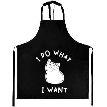 Discover Cat Drawing for a Cat Lover Aprons