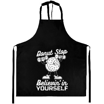 Discover Fitness Donut Funny Donut Gym Aprons