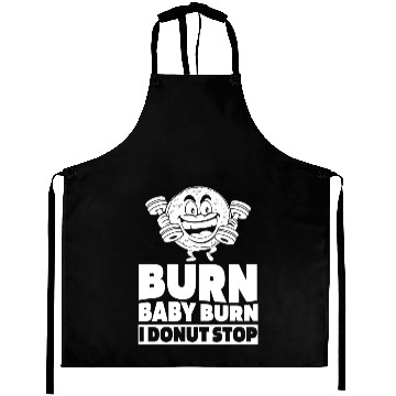 Discover Fitness Donut Funny Donut Gym Aprons