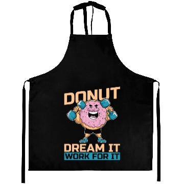 Discover Fitness Donut Donut Gym Aprons