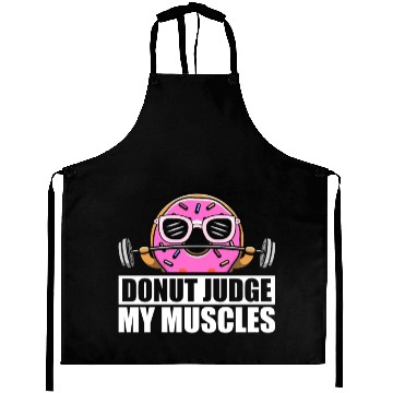 Discover Fitness Donut Donut Gym Aprons