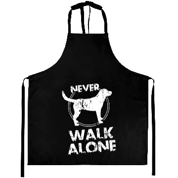 Discover Dog Lover Never Walk Alone Aprons