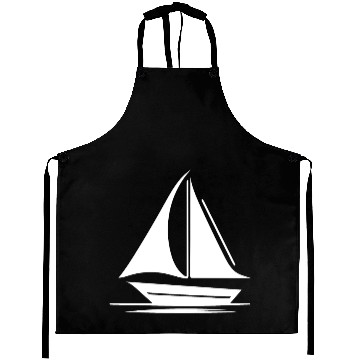 Discover Small Sailing Boat With Set Sails Aprons