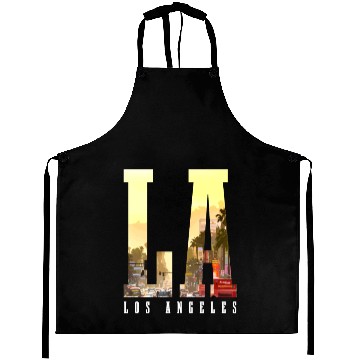 Discover Los Angeles California LA Gift Aprons