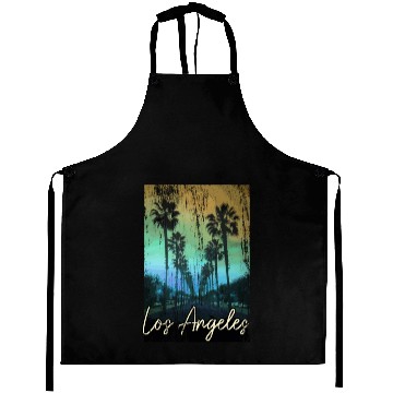 Discover Los Angeles California LA Gift Aprons