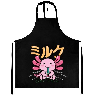 Discover Axolotl Strawberry Sweet tooth Gift Aprons