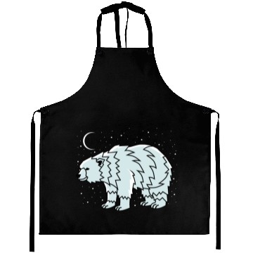 Discover Tribal Polar Bear Indigenous Gift Aprons