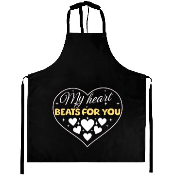 Discover My heart beats for you. Aprons