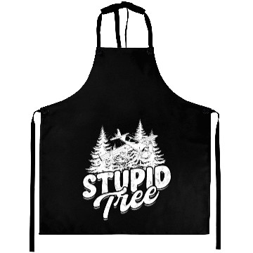 Discover RC Plane Pilot Stupid Tree Aprons