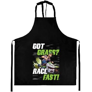 Discover Lawn Mower Racing Got Grass Race Fast Aprons