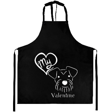 Discover Schnauzer love! Aprons