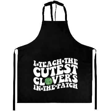 Discover I Teach The Cutest Clovers In The Patch Disco Ball Aprons