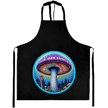 Discover Mushroom Fanclub Aprons