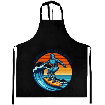 Discover Surfer Robot: Riding the Data Waves Aprons