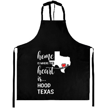 Discover Hood County Texas Is Where My Heart Is Gift Aprons