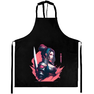 Discover Cyberpunk Samurai Cyberpunk Aprons
