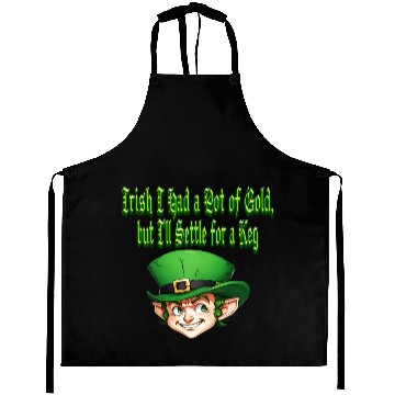 Discover Irish I Had a Pot of Gold Aprons