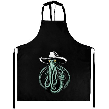 Discover Weird Wild West - Cthulhu Cowboy Aprons