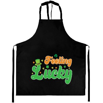 Discover Feeling Lucky St. Patrick's Day Aprons
