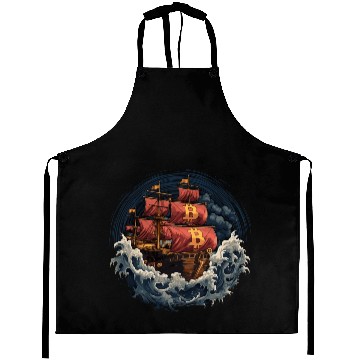 Discover Bitcoin Ship Aprons