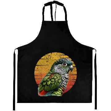 Discover Green Cheeked Conure Cute Conure Parrot Aprons