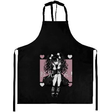 Discover Gothic Maid Anime Harajuku Yami Kawaii Aesthetic Aprons