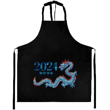 Discover Dragon's Roar: Year of the Dragon 2024 Red Aprons
