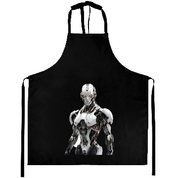 Discover Intricate Futuristic Robot Printables Aprons